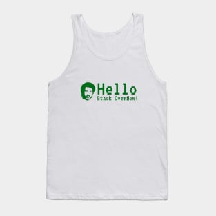 Hello Stackoverflow Tank Top